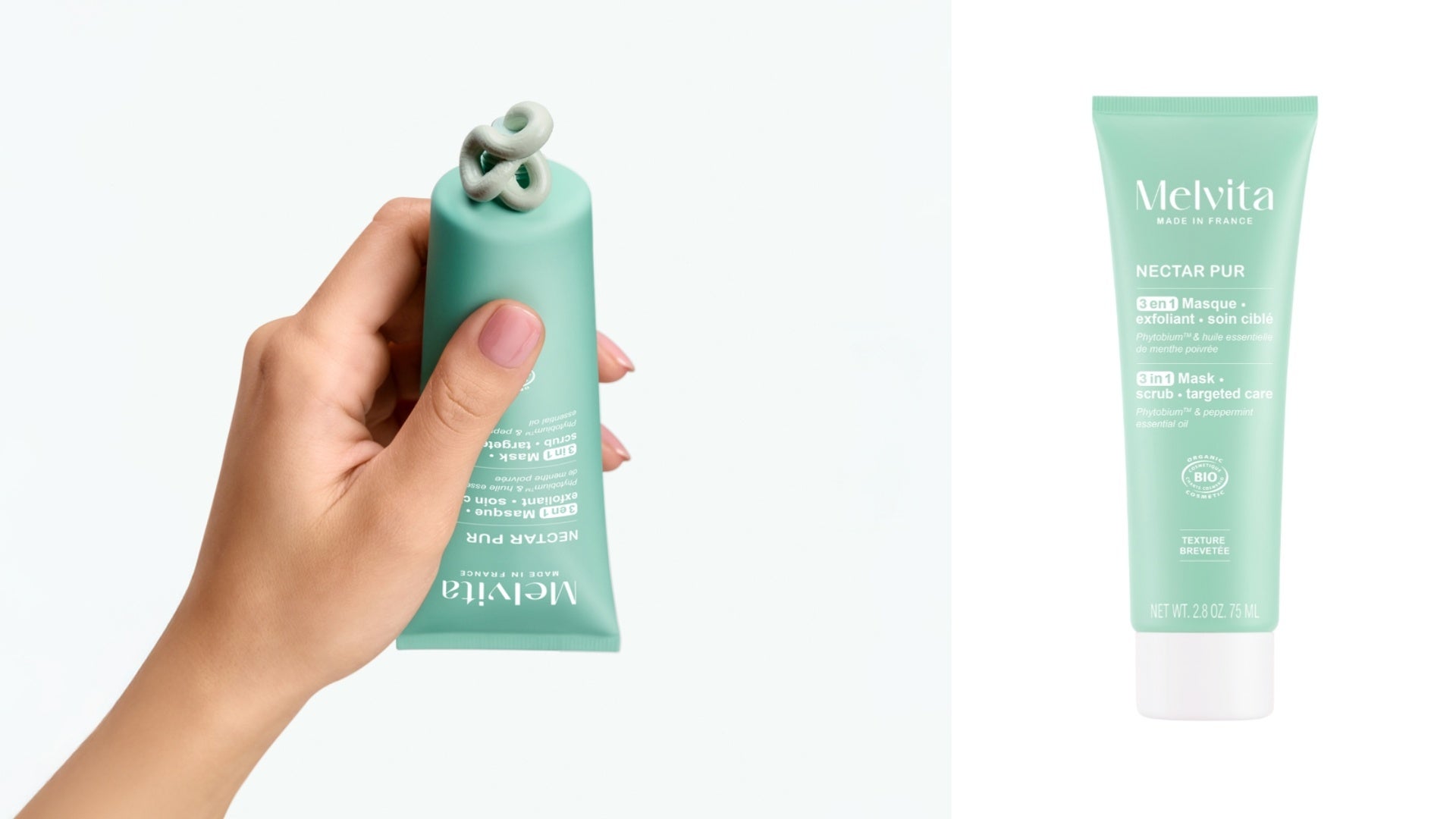 Melvita ネクターピュア ピュリファイング マスク＆スクラブ