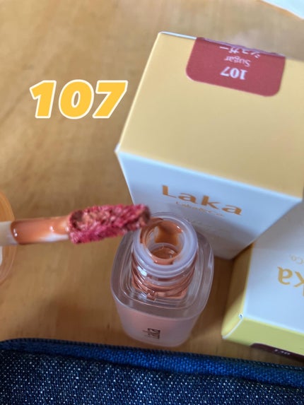 フルーティーグラムティント/Laka/リップティントを使ったクチコミ(3枚目)