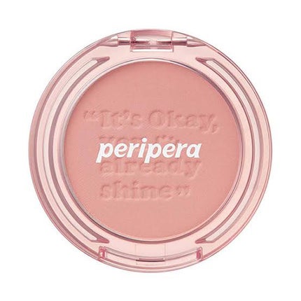 ピュア ブラッシュド サンシャイン チーク 01 CALM PINK(おうち時間)/PERIPERA/パウダーチークの画像