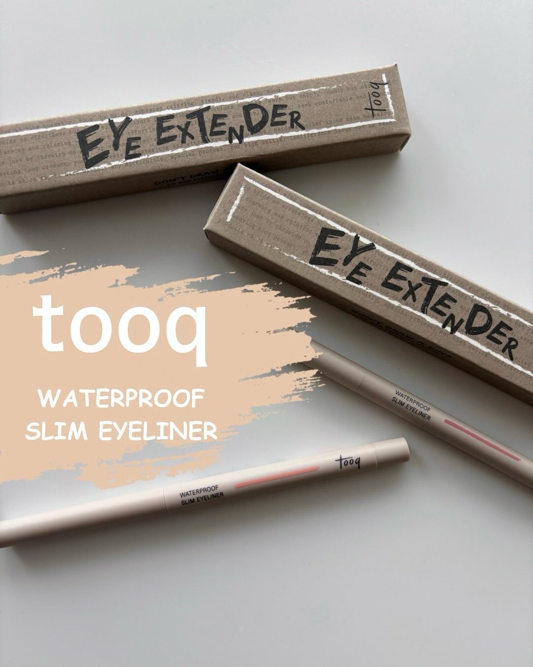 ウォータープルーフ スリム アイライナー/Tooq/ジェルアイライナーを使ったクチコミ(1枚目)