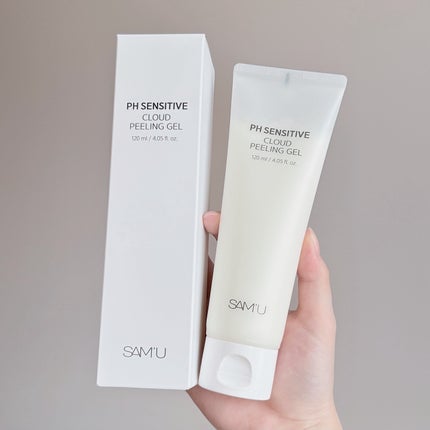 PHセンシティブクラウドピーリングジェル/SAM'U/ピーリングを使ったクチコミ(5枚目)