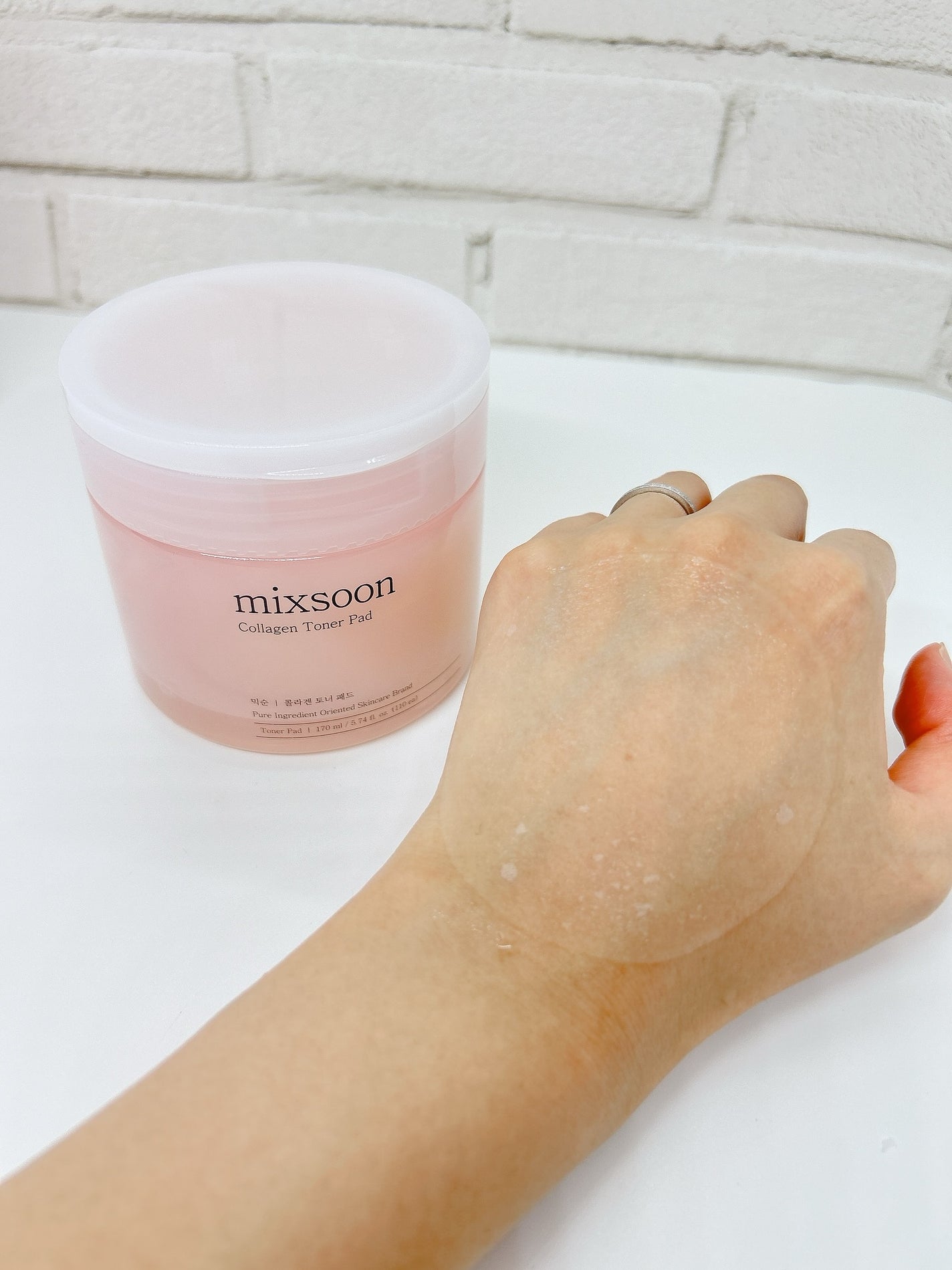 コラーゲントナーパッド/mixsoon/トナーパッドを使ったクチコミ(3枚目)