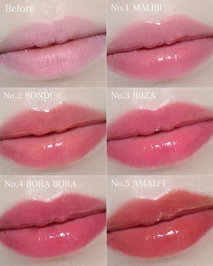 Sunset Dazzle Gloss Balm No.5 アマルフィ/unleashia/リップグロスの画像