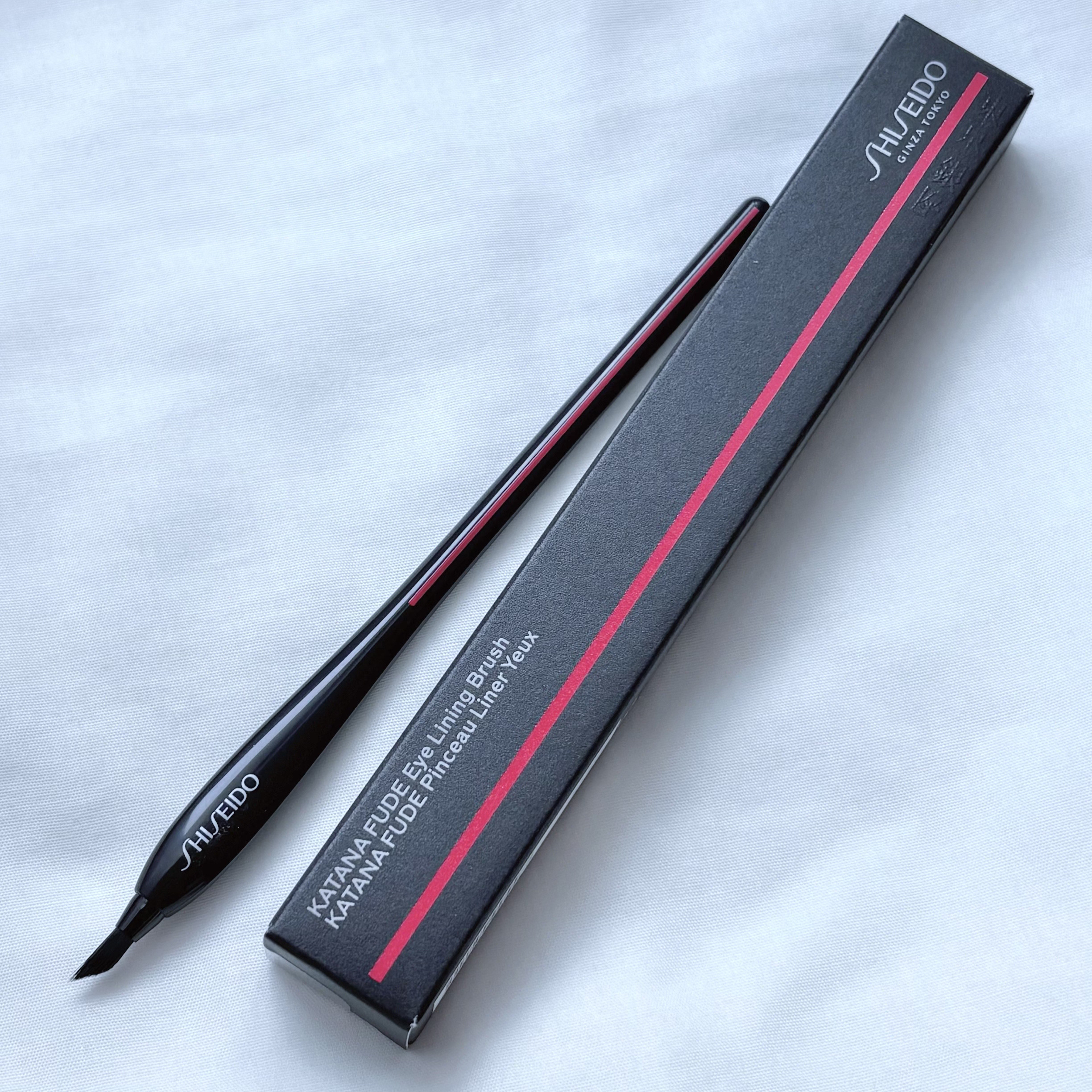 KATANA FUDE アイ ライニング ブラシ/SHISEIDO/メイクブラシを使ったクチコミ（3枚目）