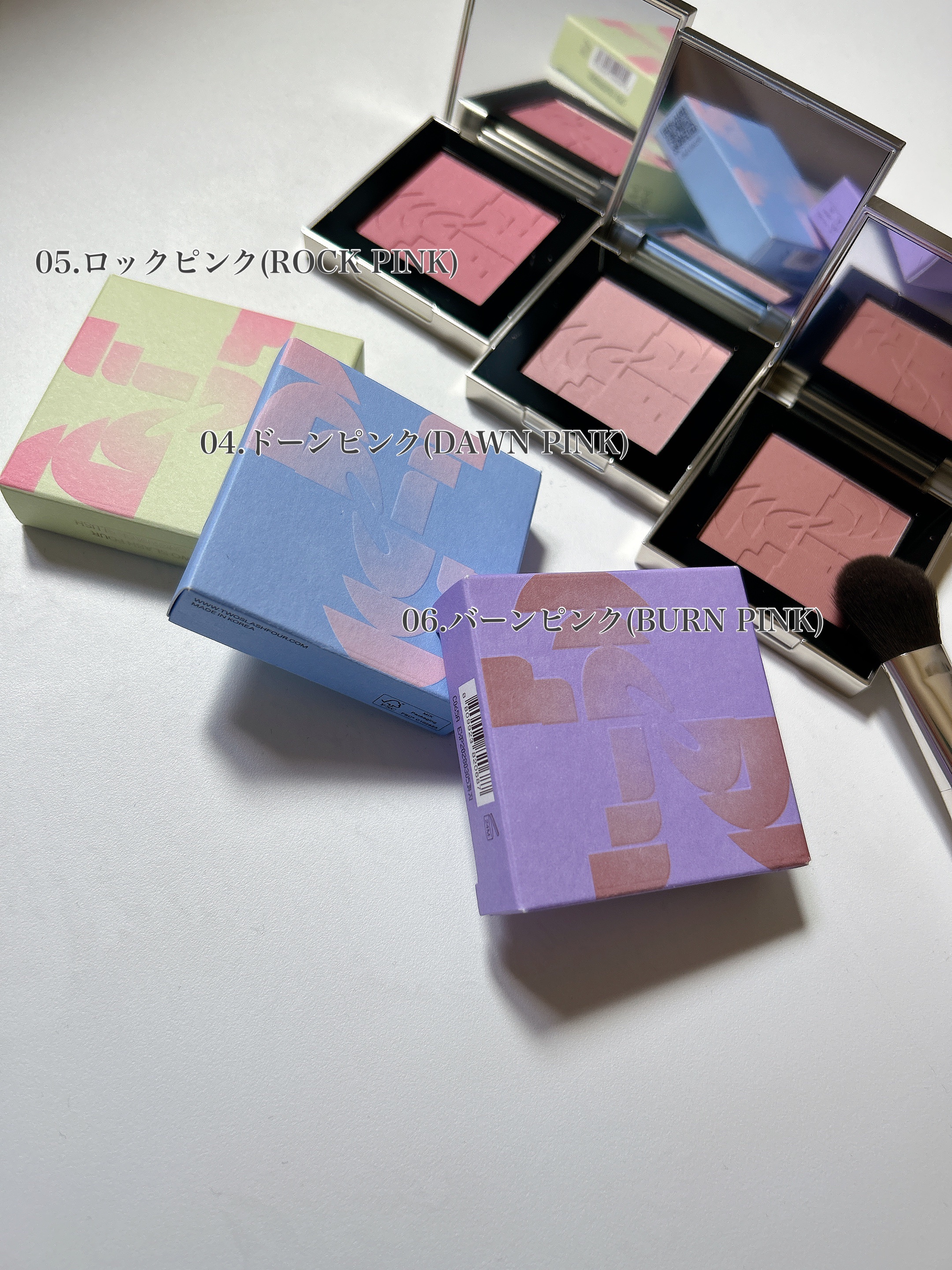 オールオーバーフェイスブラッシュ/TWO SLASH FOUR/パウダーチークを使ったクチコミ（2枚目）