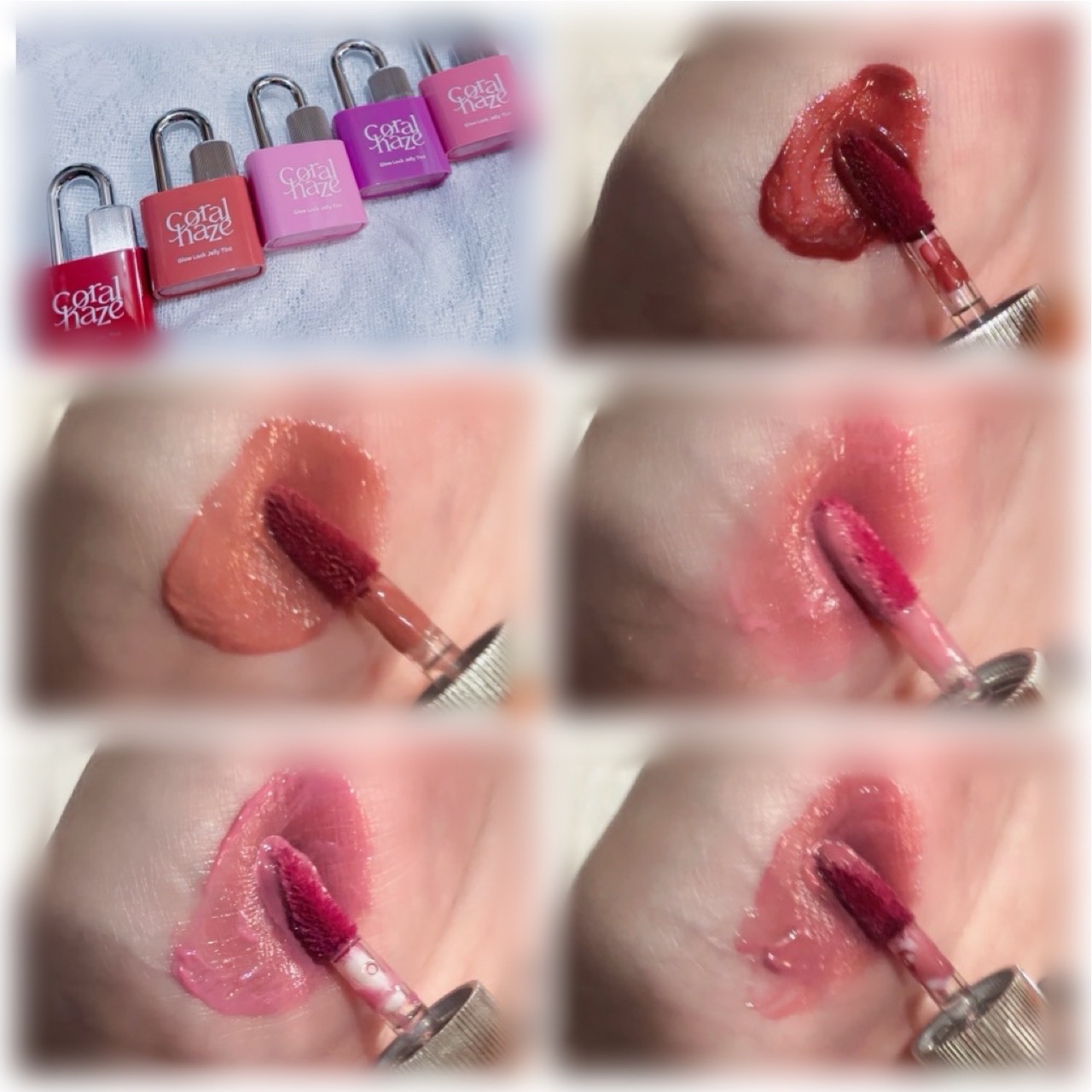 グロウロックゼリーティント/Coralhaze/リップティントを使ったクチコミ（3枚目）