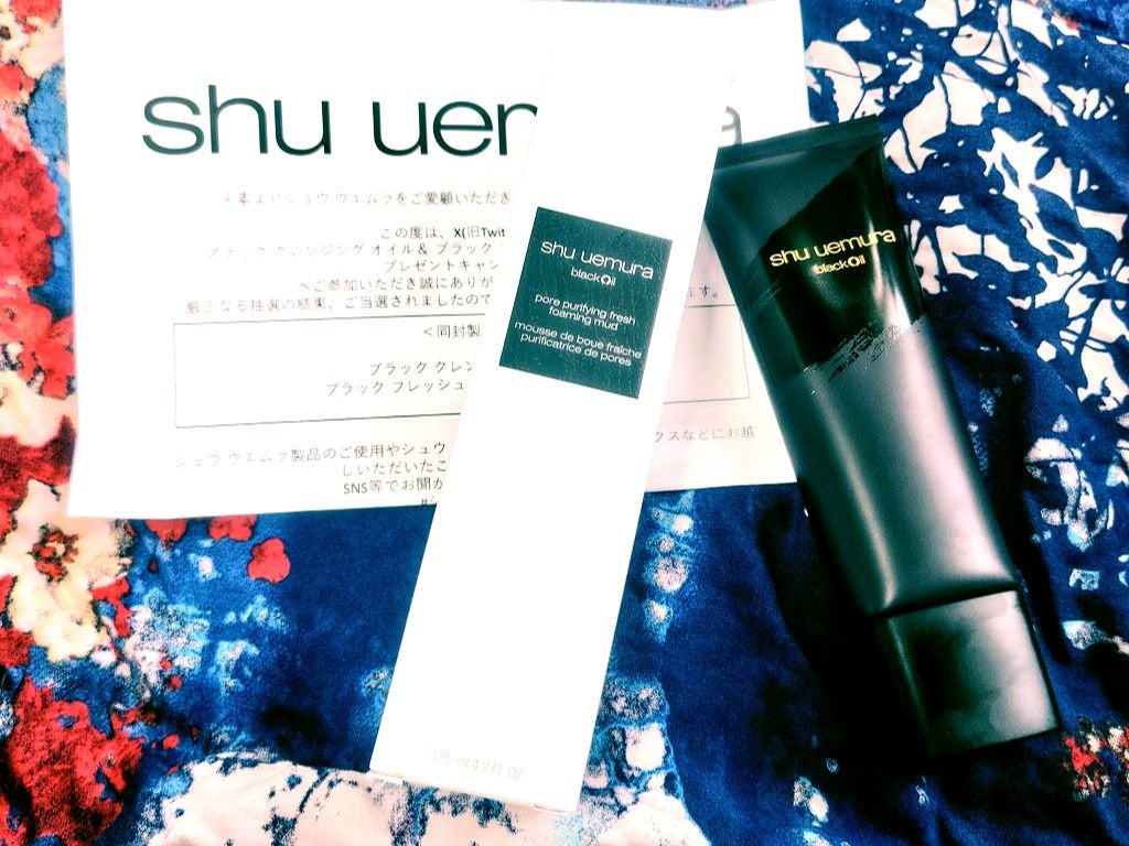 ブラック フレッシュ フォーミング マッド/shu uemura/洗顔フォームを使ったクチコミ(1枚目)