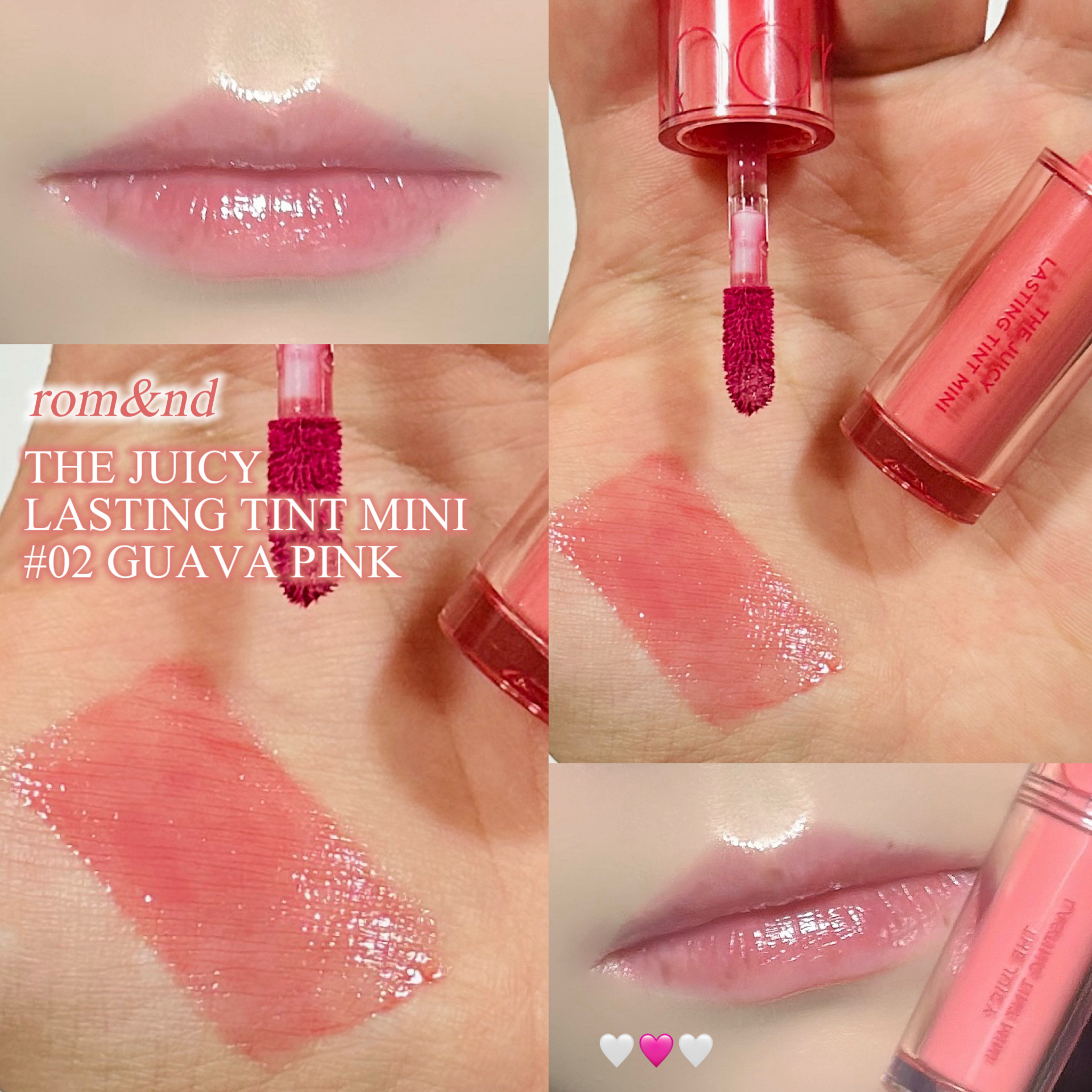 ザ ジューシーラスティングティント/rom&nd/リップティントを使ったクチコミ（1枚目）