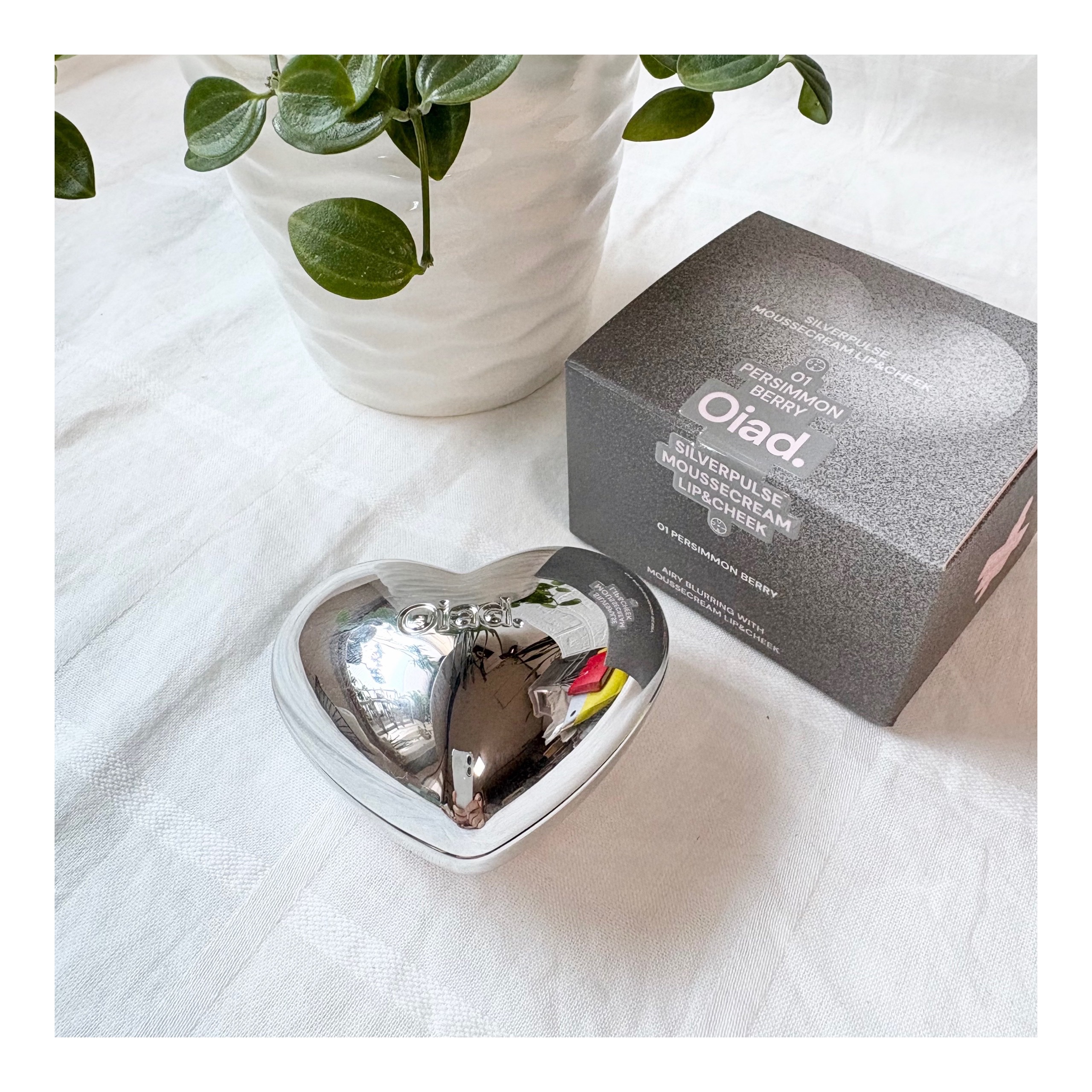 シルバーパース ムースクリーム リップ＆チーク/oiad/ジェル・クリームチークを使ったクチコミ（1枚目）