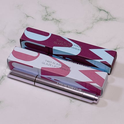 グレイズリップチェンジャー/TWO SLASH FOUR/口紅を使ったクチコミ(4枚目)