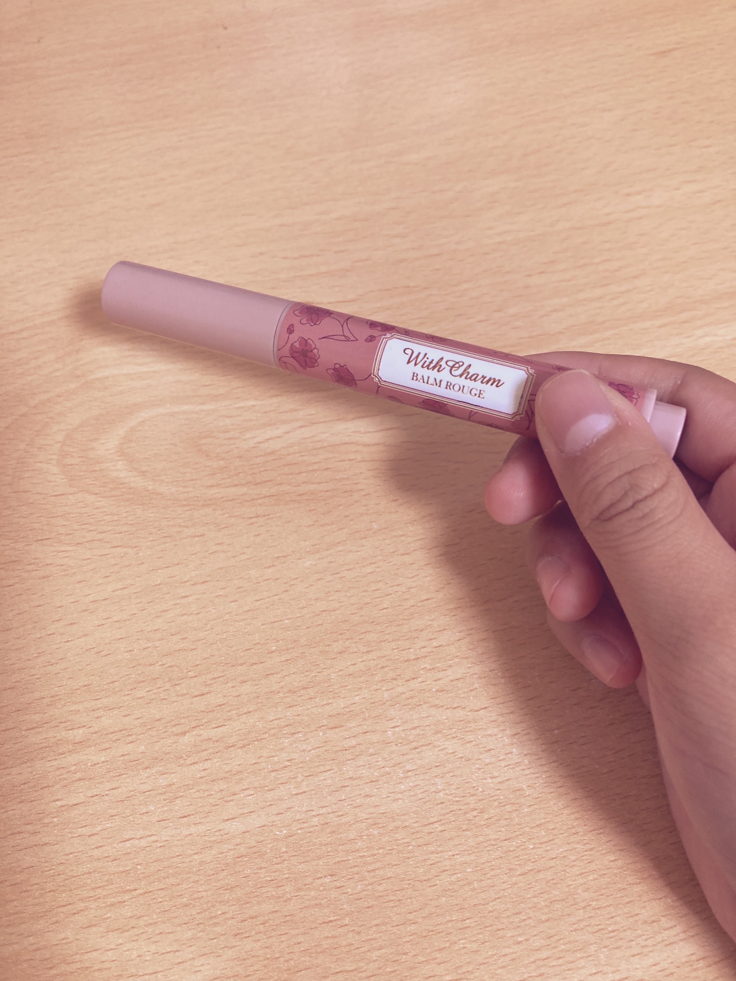 &. Wチャーム ぷっくりティント/DAISO/リップティントを使ったクチコミ（1枚目）