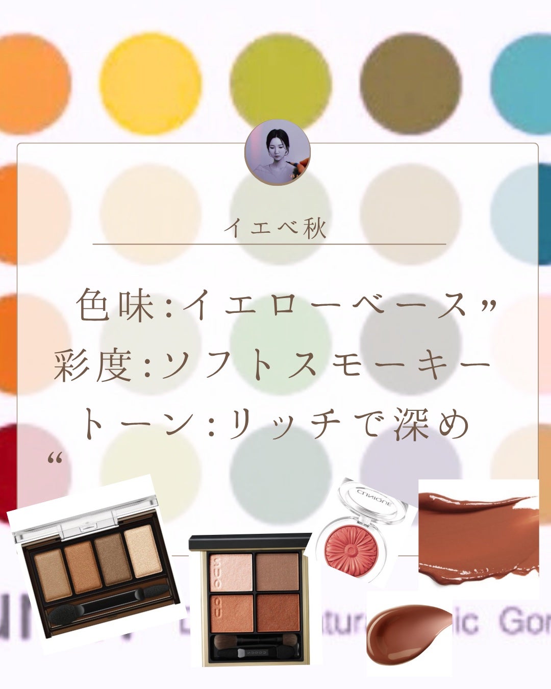 mano/フォロバ on LIPS 「パーソナルカラー別でメイクをまとめました💄是非参考にしてね!#..」(4枚目)