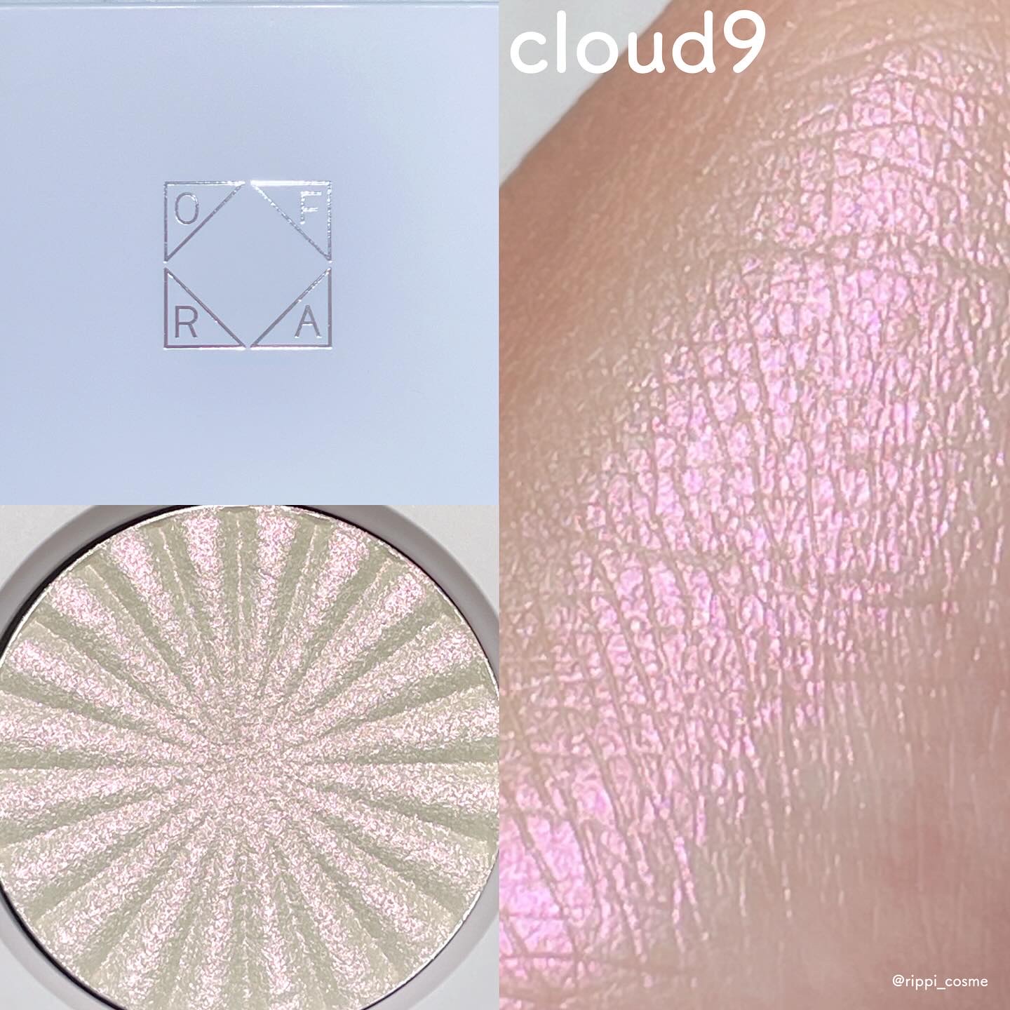 OFRA mini Highlighter/Ofra Cosmetics/パウダーハイライトを使ったクチコミ（2枚目）