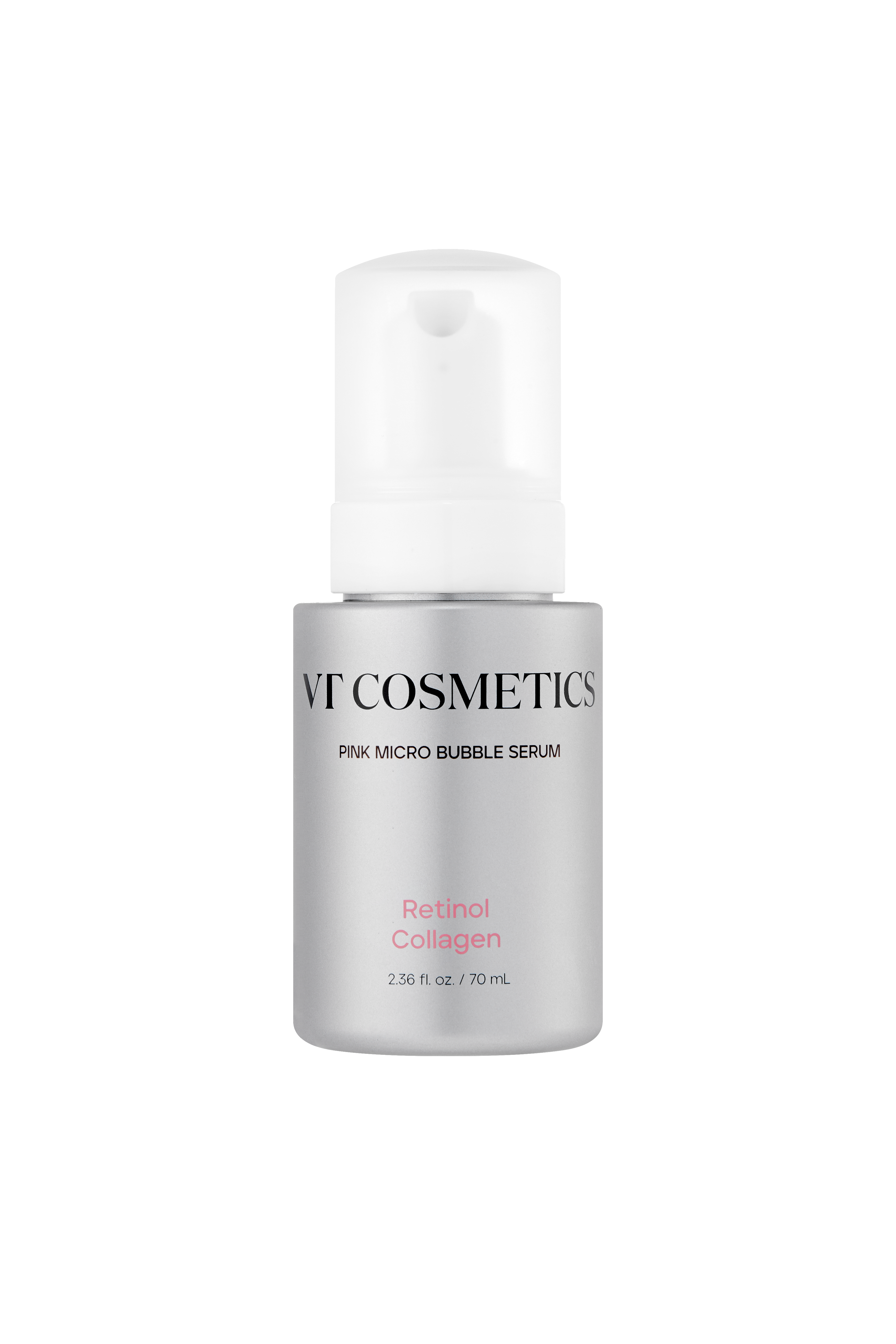 レチノール コラーゲン ピンクマイクロバブルセラム / VT
