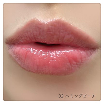 キスミー フェルム 紅筆リップグロウ 02 ハミングピーチ/キスミー フェルム/口紅を使ったクチコミ(3枚目)
