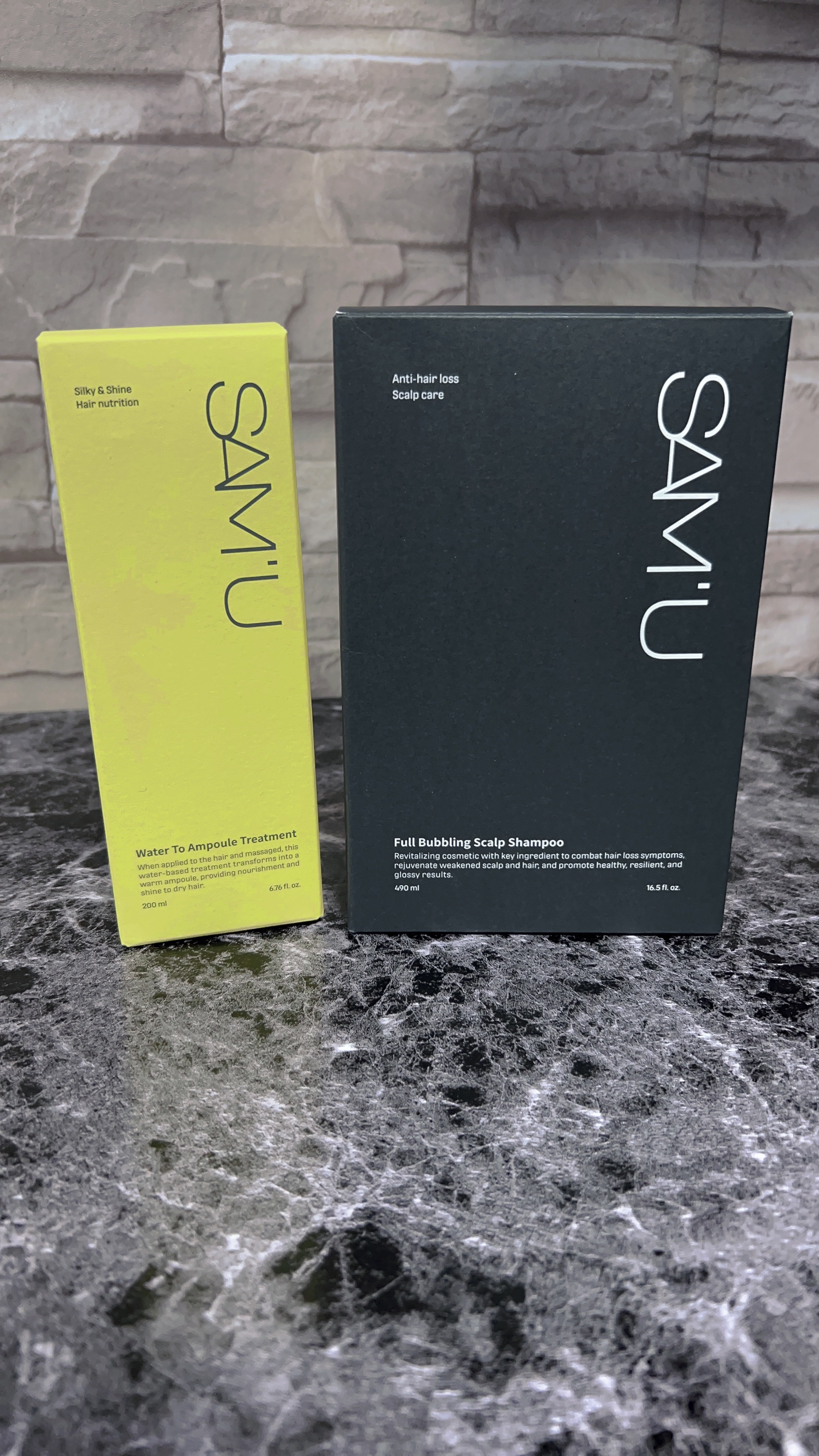 ウォータートゥーアンプルトリートメント/SAM'U/アウトバストリートメントを使ったクチコミ（1枚目）