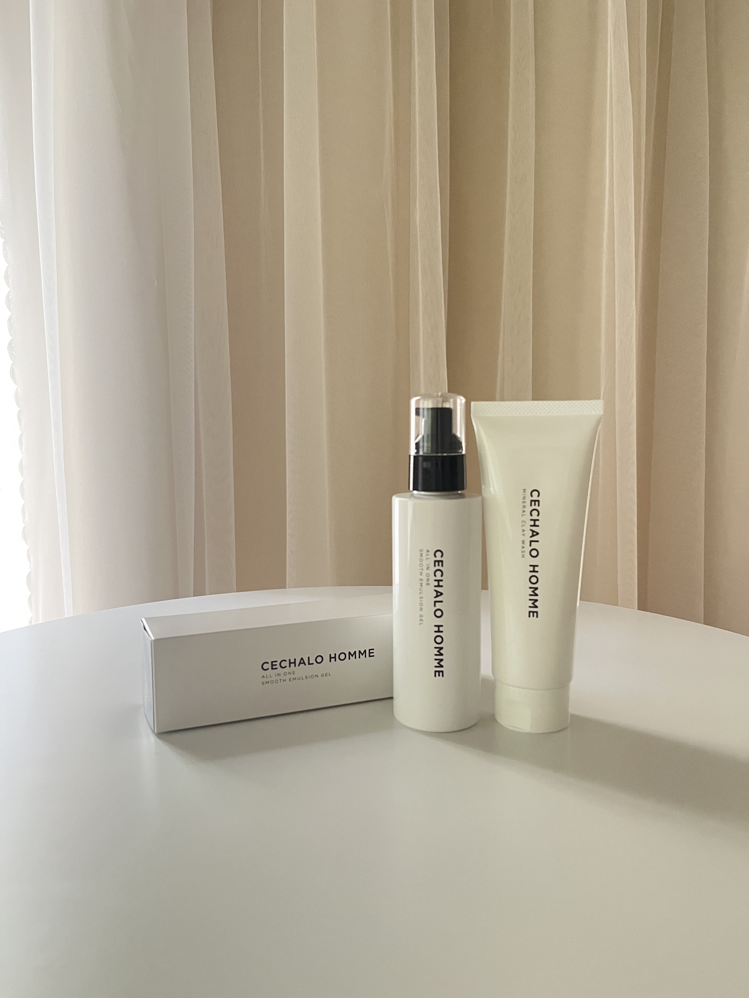 スムースエマルジョンジェル/CECHALO HOMME/オールインワン化粧品を使ったクチコミ（1枚目）
