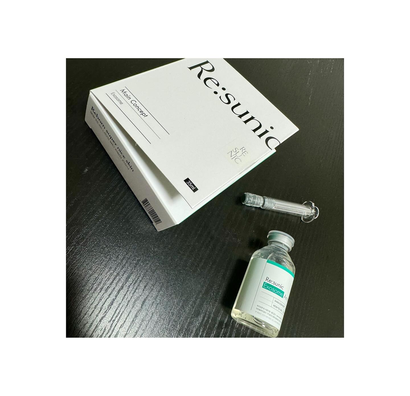 Exosome 肌再生アンプル/Re:sunic/美容液を使ったクチコミ（2枚目）