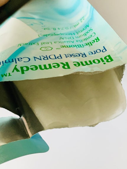 バイオームレメディアクネクレンジングフォーム/UIQ/洗顔フォームを使ったクチコミ(4枚目)