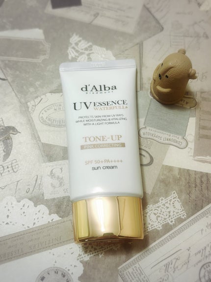 ウォータフルトーンアップサンクリーム/ダルバ/日焼け止めクリームを使ったクチコミ(1枚目)