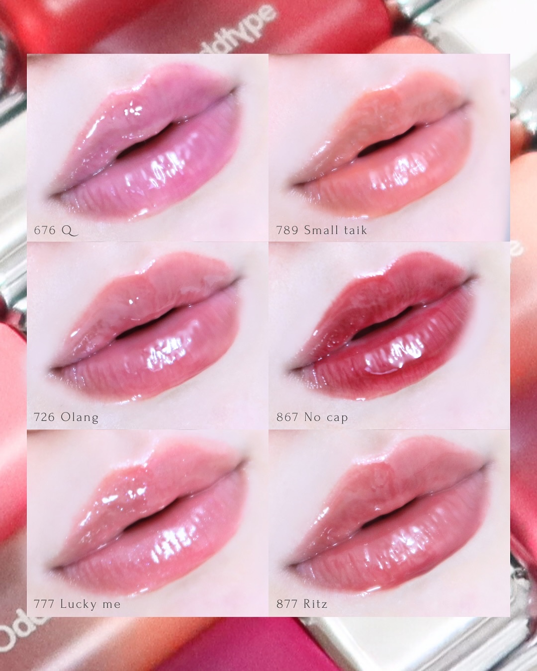 アンシーン バルーンティント/Oddtype/リップティントを使ったクチコミ（3枚目）