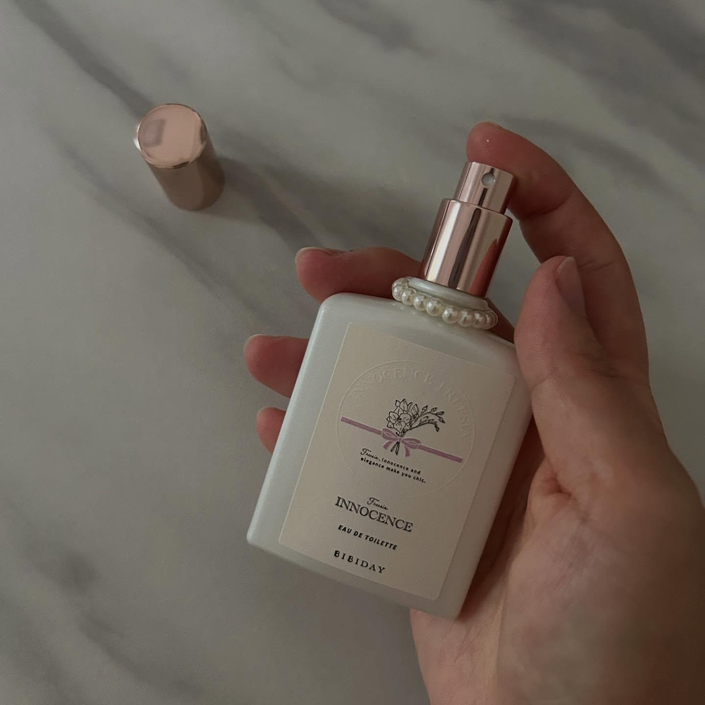 イノセンスフリージアオードトワレ/BIBIDAY/香水(レディース)を使ったクチコミ（2枚目）