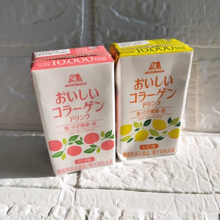 おいしいコラーゲンドリンク/森永製菓/美容ドリンクを使ったクチコミ(2枚目)