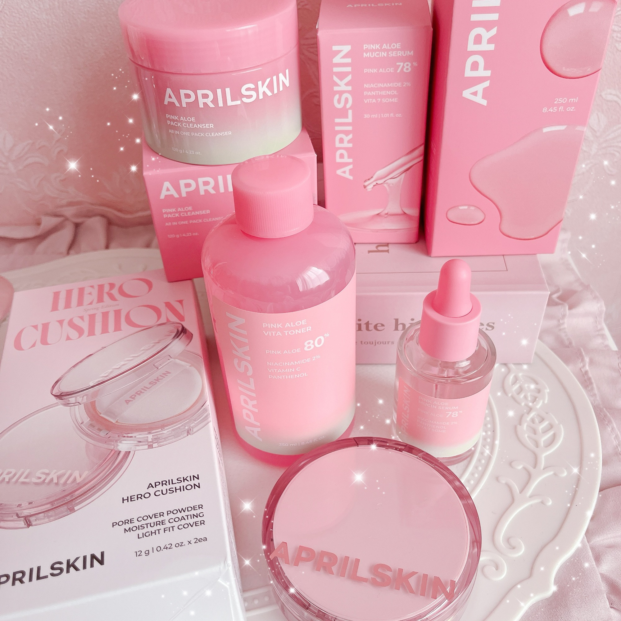 ヒーロークッション＋レフィルセット/APRILSKIN/クッションファンデーションを使ったクチコミ（1枚目）