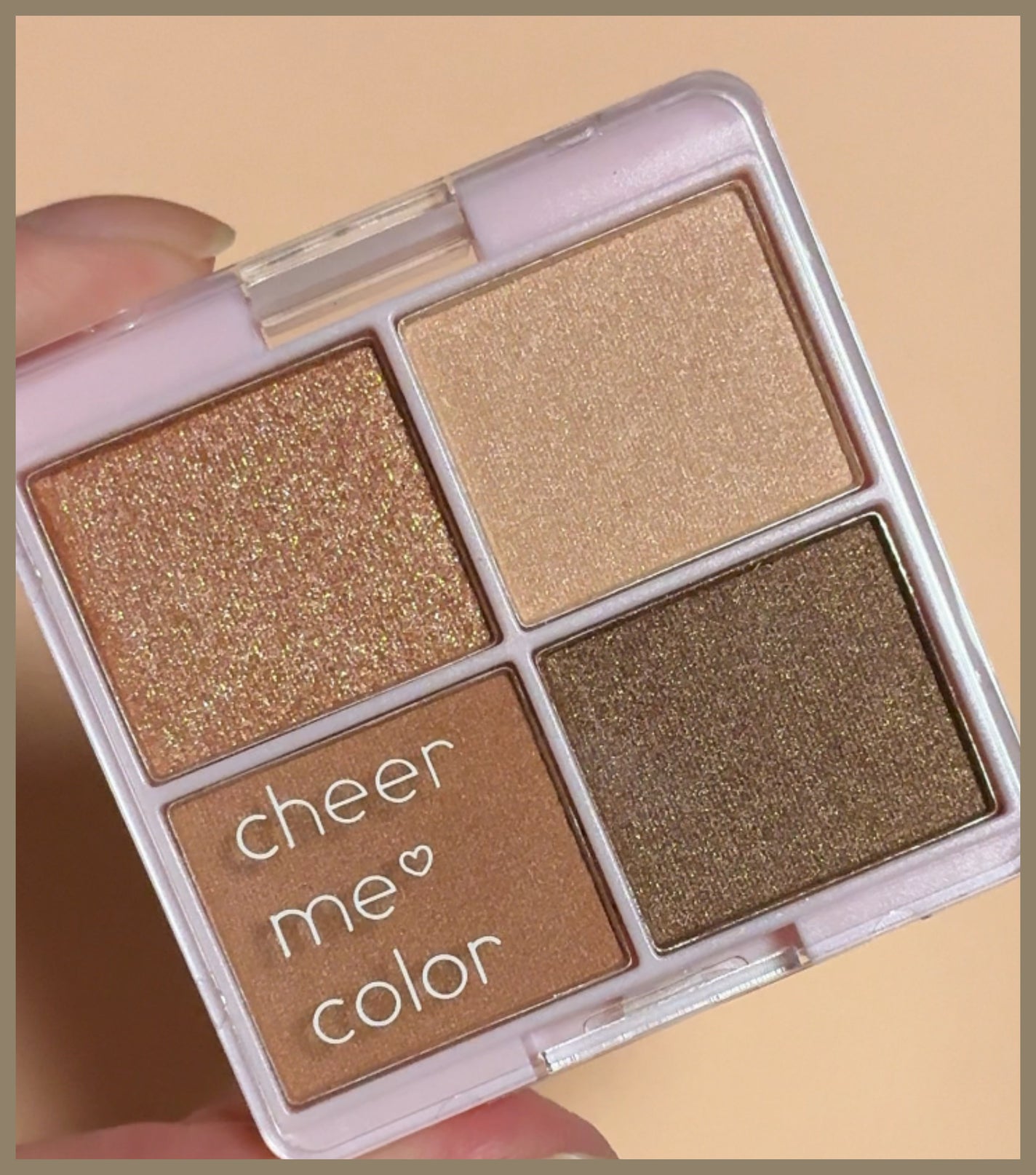 アイシャドウパレット/CHEER me COLOR/アイシャドウパレットを使ったクチコミ(3枚目)