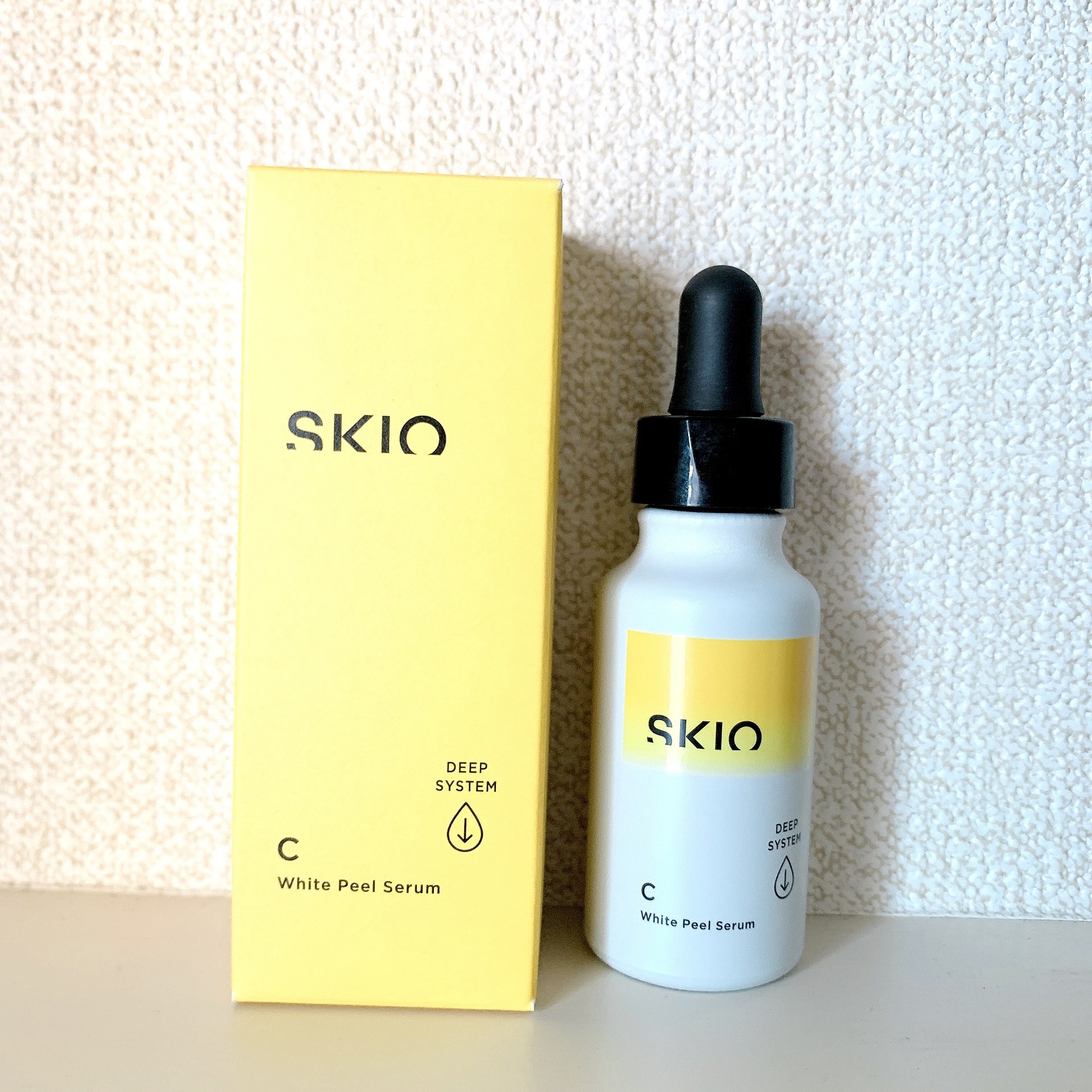 スキオVCホワイトピールセラム/SKIO/美容液を使ったクチコミ（1枚目）