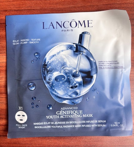 ジェニフィック アドバンスト バイオセルロース マスク/LANCOME/シートマスク・パックを使ったクチコミ(1枚目)