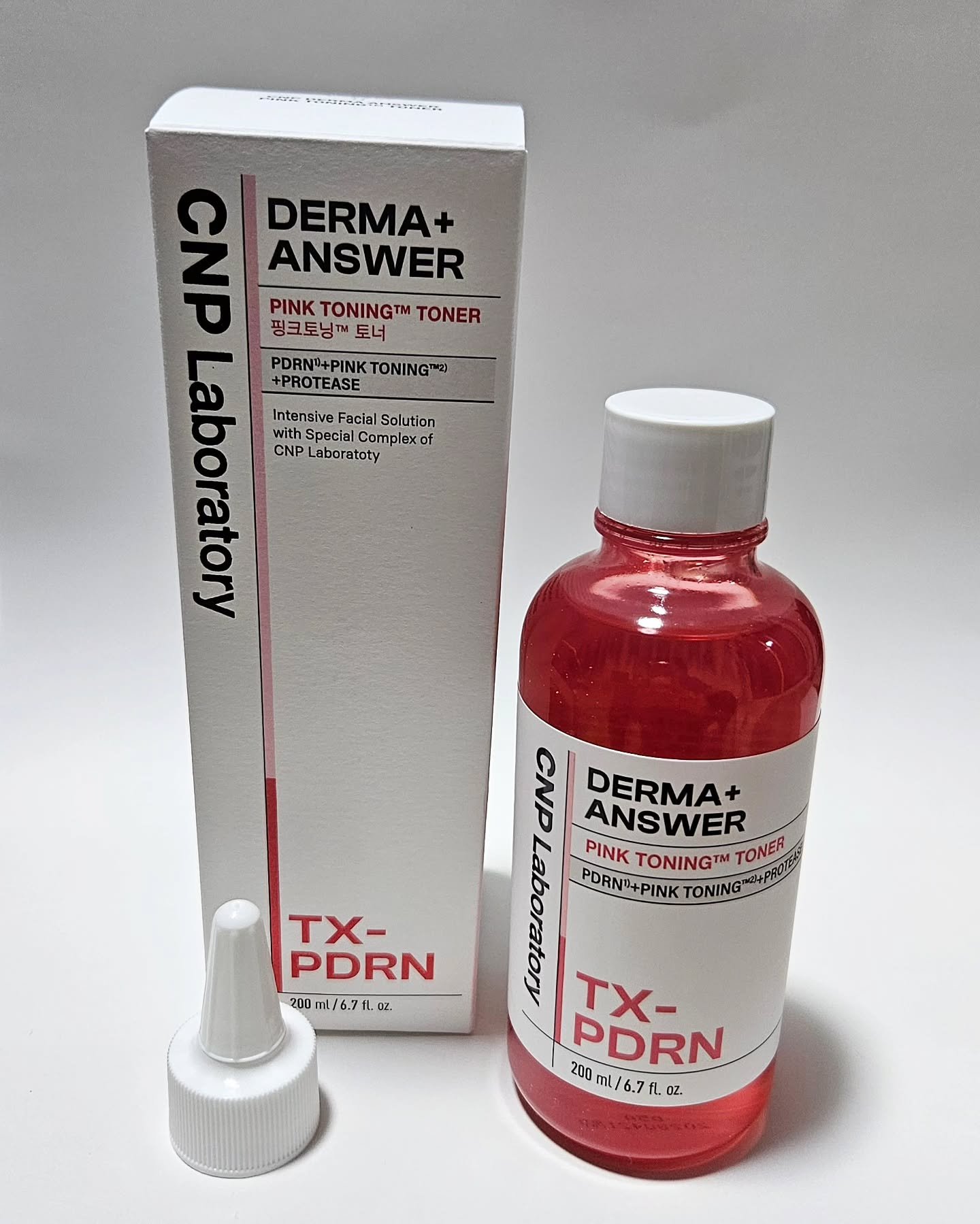 ダーマアンサーピンクトーニングトナー/CNP Laboratory/化粧水を使ったクチコミ（2枚目）