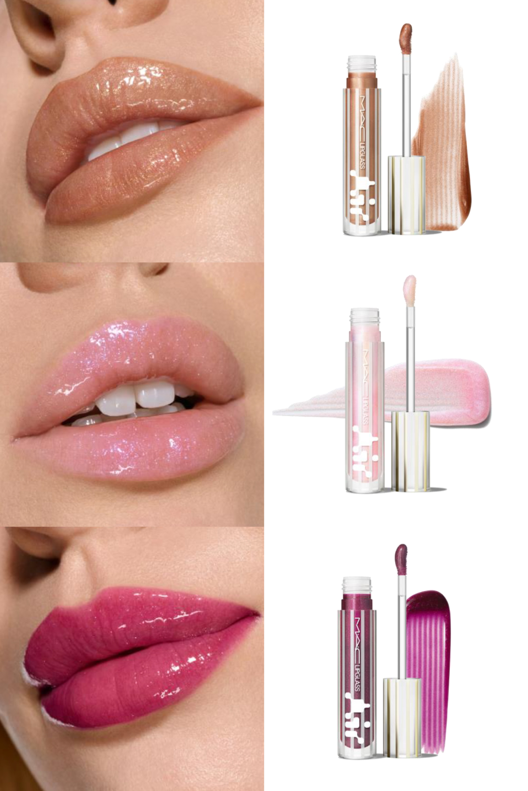 リップガラス エアー/M・A・C/リップグロスを使ったクチコミ（3枚目）