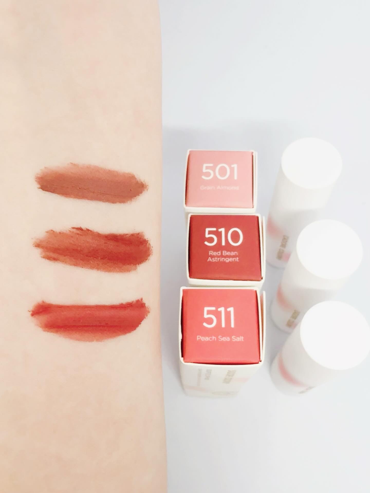 スフレマットリップ/L'adore Colors/口紅を使ったクチコミ（3枚目）