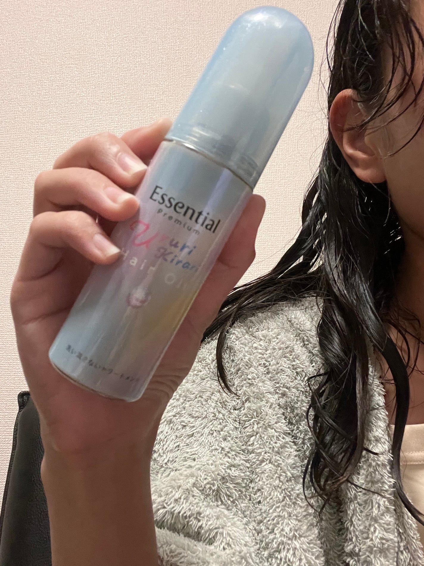 エッセンシャル プレミアム うるりキラリオイル/エッセンシャル/ヘアオイルを使ったクチコミ(3枚目)