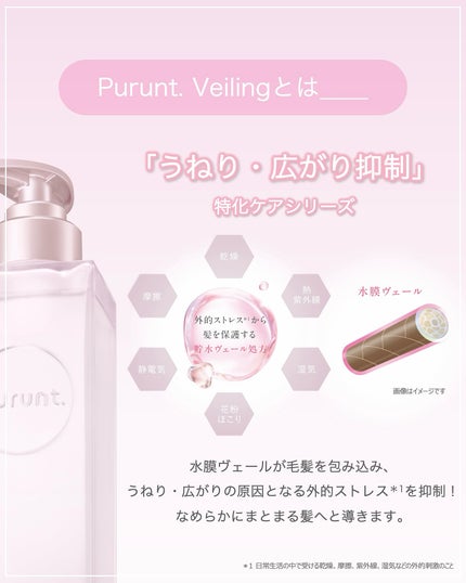 プルント ヴェーリング美容液シャンプー/トリートメント/Purunt./シャンプー・コンディショナーを使ったクチコミ(4枚目)