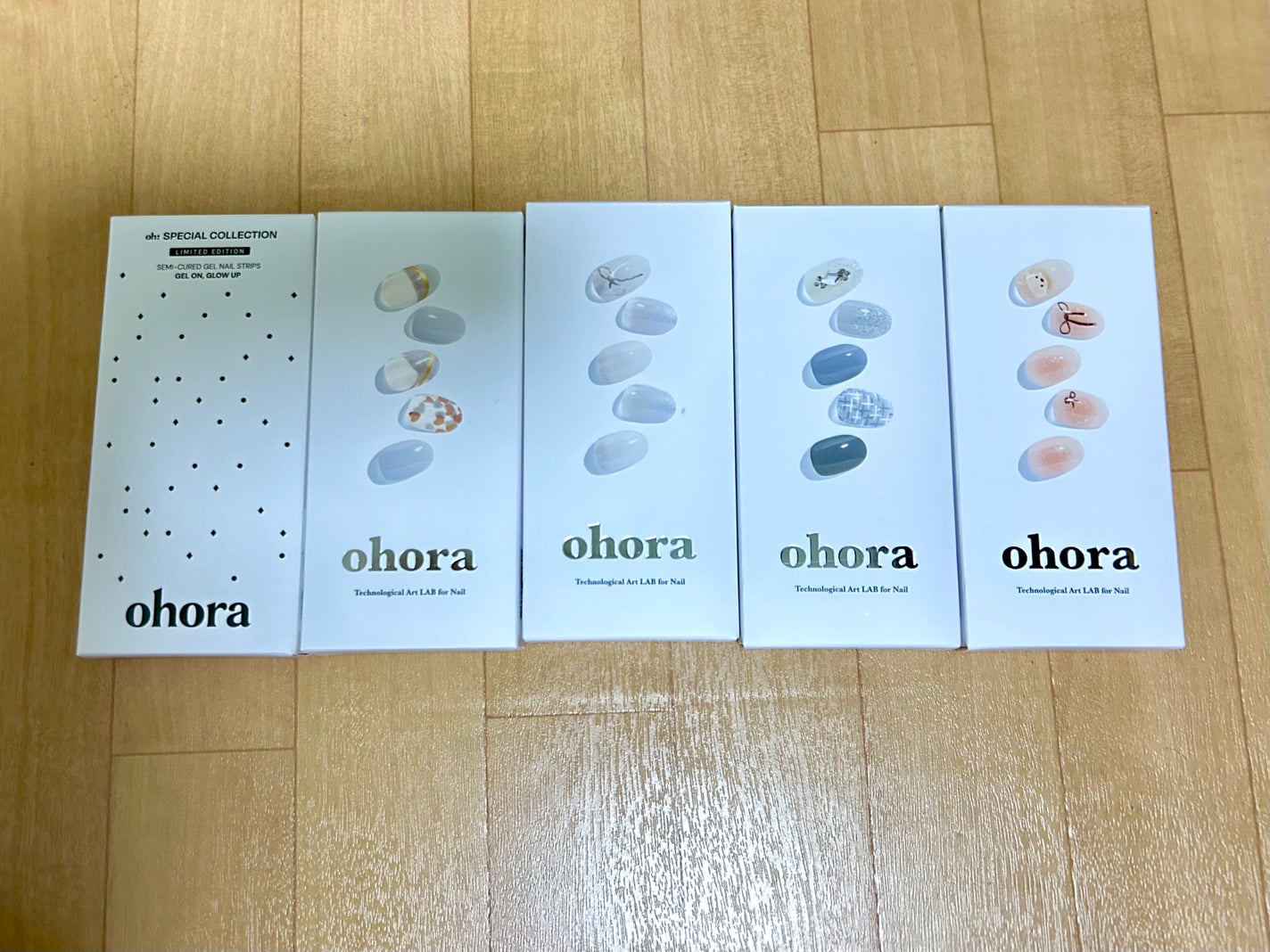 セミキュアジェルネイル(ハンド)/ohora/ネイルシールを使ったクチコミ(1枚目)