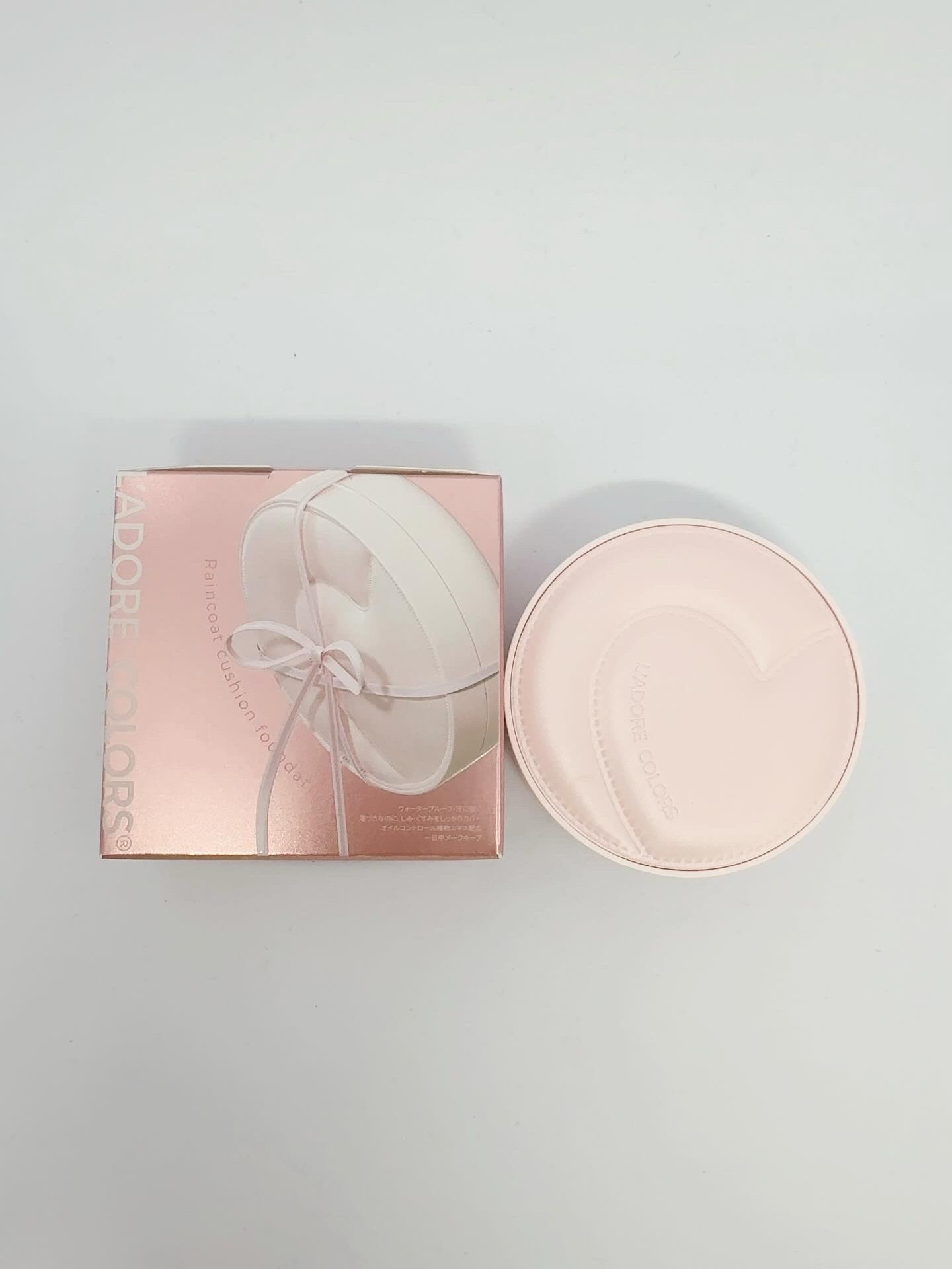 L'ADORE COLORS レインコート クッション ファンデーション/L'adore Colors/クッションファンデーションを使ったクチコミ（1枚目）