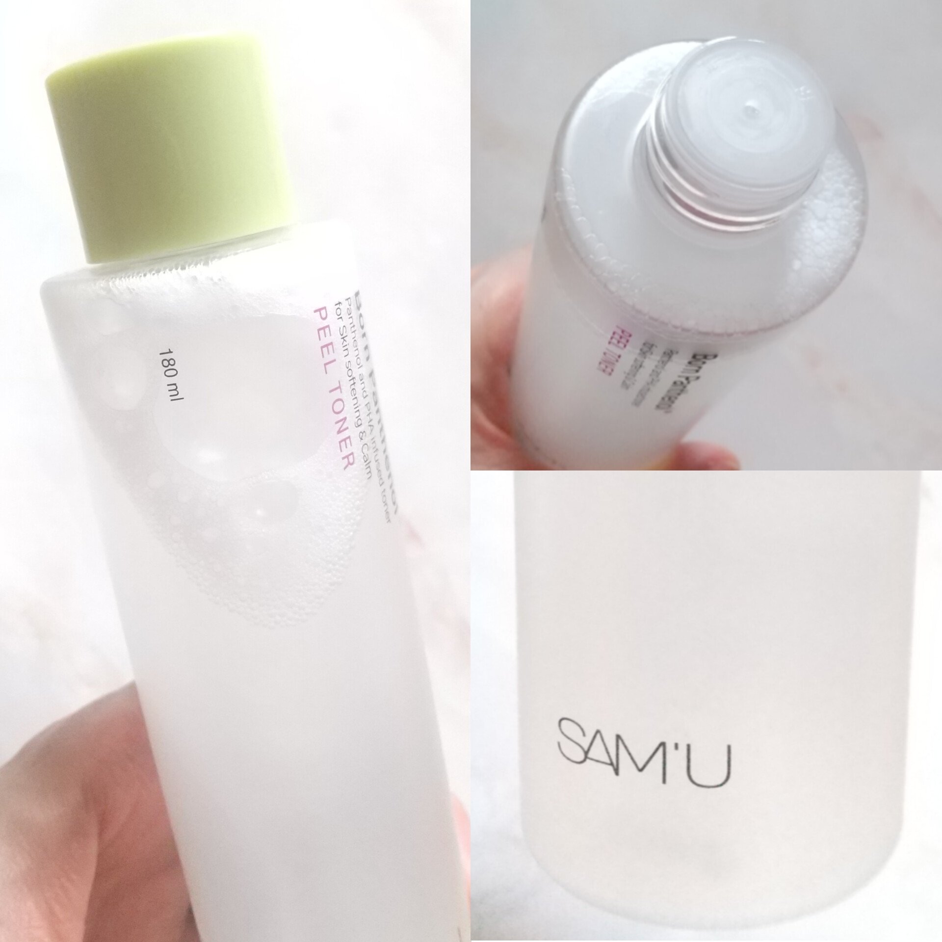 ボーンパンテノールピールトナー/SAM'U/化粧水を使ったクチコミ（3枚目）