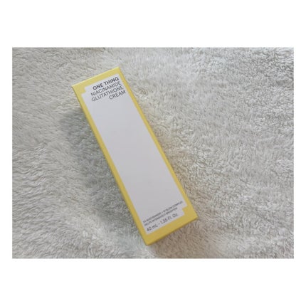 ナイアシンアミド グルタチオン クリーム/ONE THING/フェイスクリームを使ったクチコミ(6枚目)