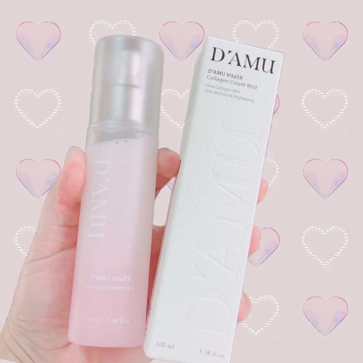 ビタ5X コラーゲン クリーム ミスト/D'amu/ミスト状化粧水を使ったクチコミ（2枚目）