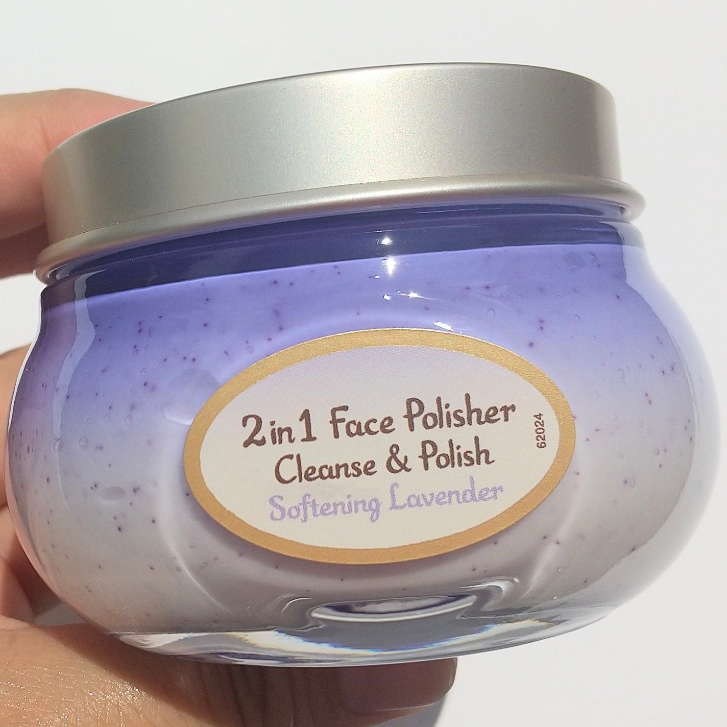 フェイスポリッシャー リラクシング(ラベンダー)/SABON/スクラブ・ゴマージュを使ったクチコミ(4枚目)