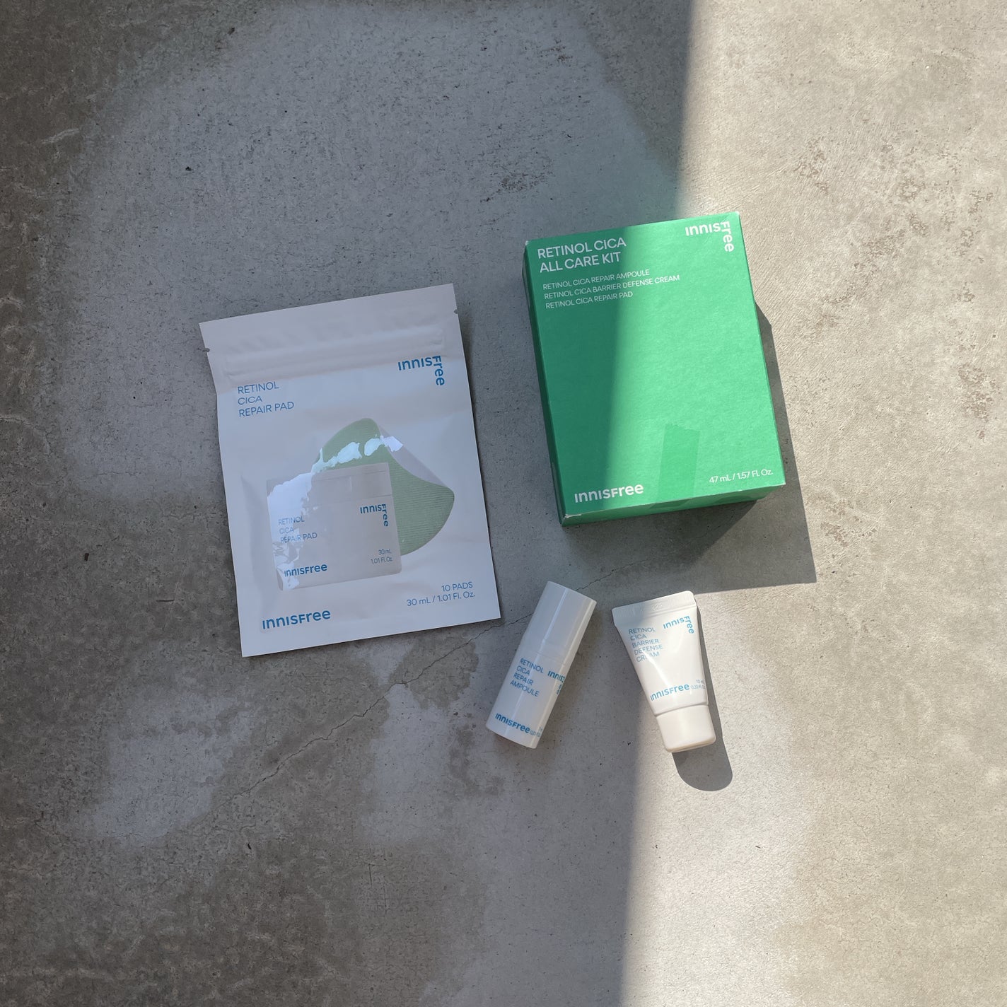 レチノール シカ オールケア キット/innisfree/その他スキンケアを使ったクチコミ(1枚目)