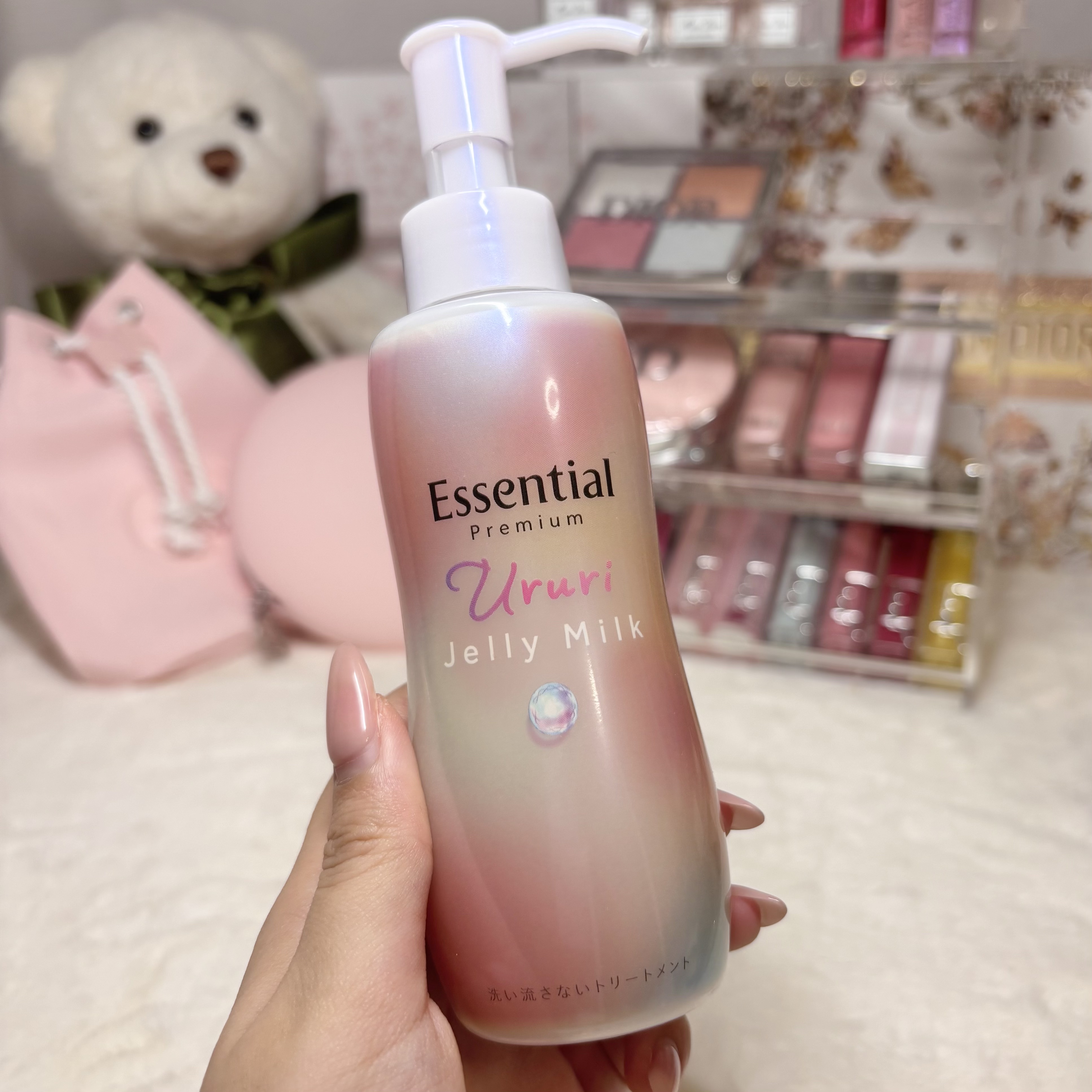 エッセンシャル プレミアム うるりジェリーミルク/エッセンシャル/ヘアミルクを使ったクチコミ（1枚目）