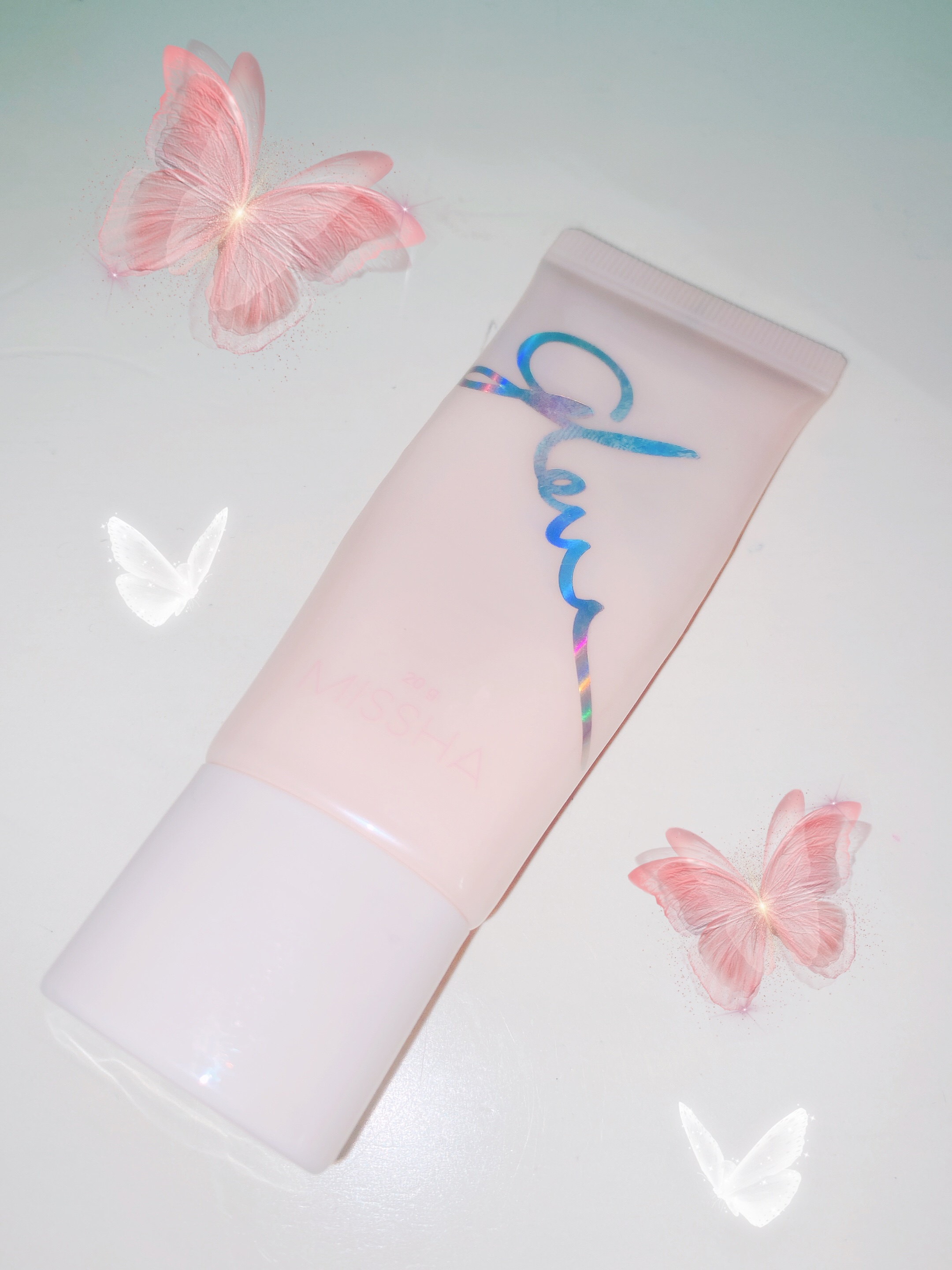 ミシャ グロウ スキンバーム（Ｒ） ミニ 20g(限定)【旧】/MISSHA/化粧下地を使ったクチコミ（1枚目）