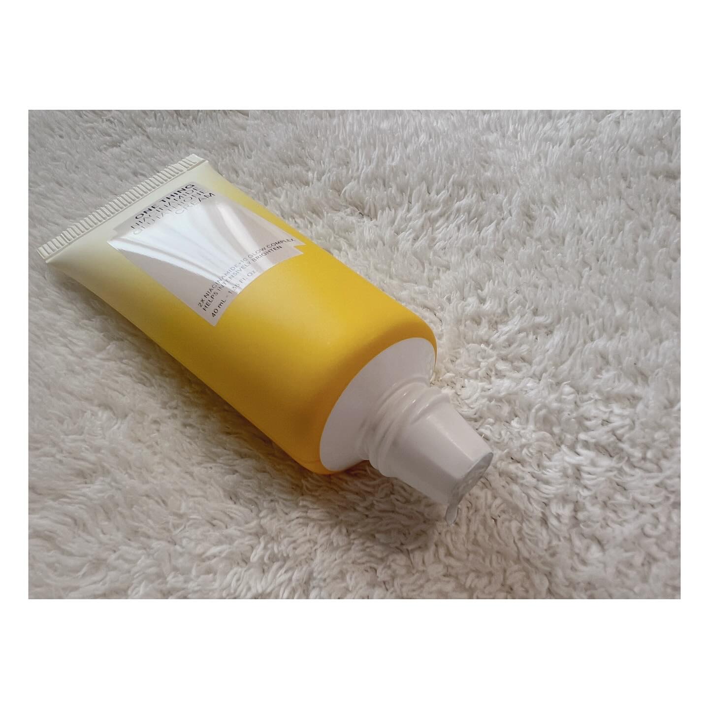 ナイアシンアミド グルタチオン クリーム/ONE THING/フェイスクリームを使ったクチコミ（2枚目）