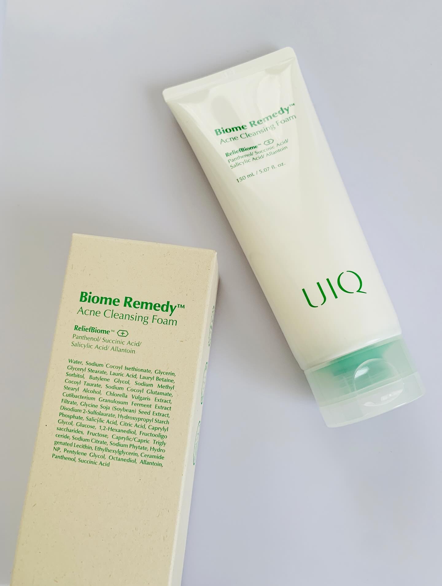 バイオームレメディアクネクレンジングフォーム/UIQ/洗顔フォームを使ったクチコミ（2枚目）