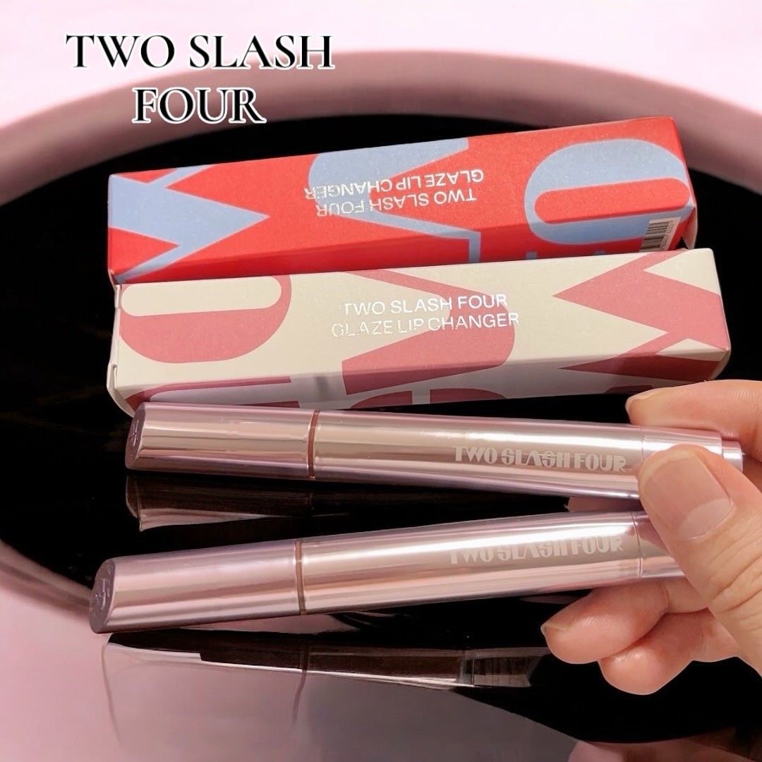 グレイズリップチェンジャー/TWO SLASH FOUR/口紅を使ったクチコミ(1枚目)