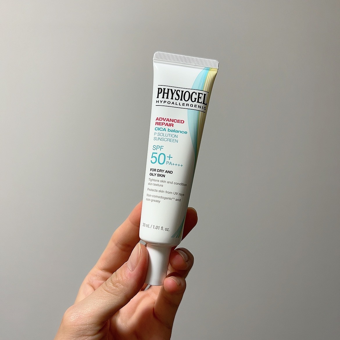 アドバンスドリペア　シカ　バランス　Ｐソリューション　サンスクリーン/PHYSIOGEL/日焼け止めクリームを使ったクチコミ（1枚目）