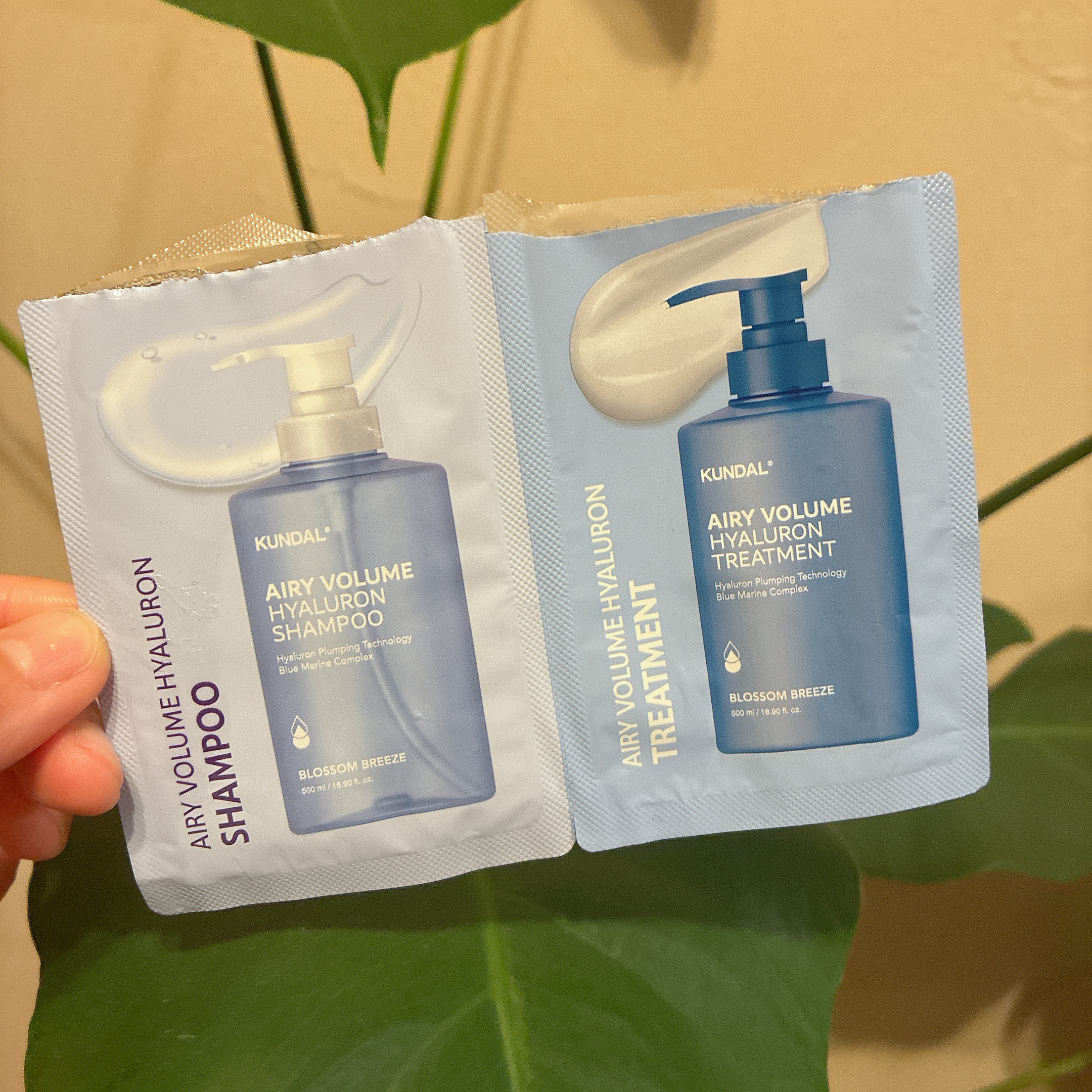 クンダル  エアリーボリュームヒアルロンシャンプー/トリートメント/KUNDAL/市販シャンプーを使ったクチコミ（1枚目）